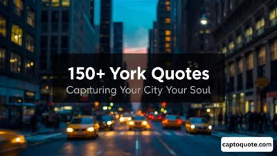 150+ New York Quotes Capturing the City's Soul