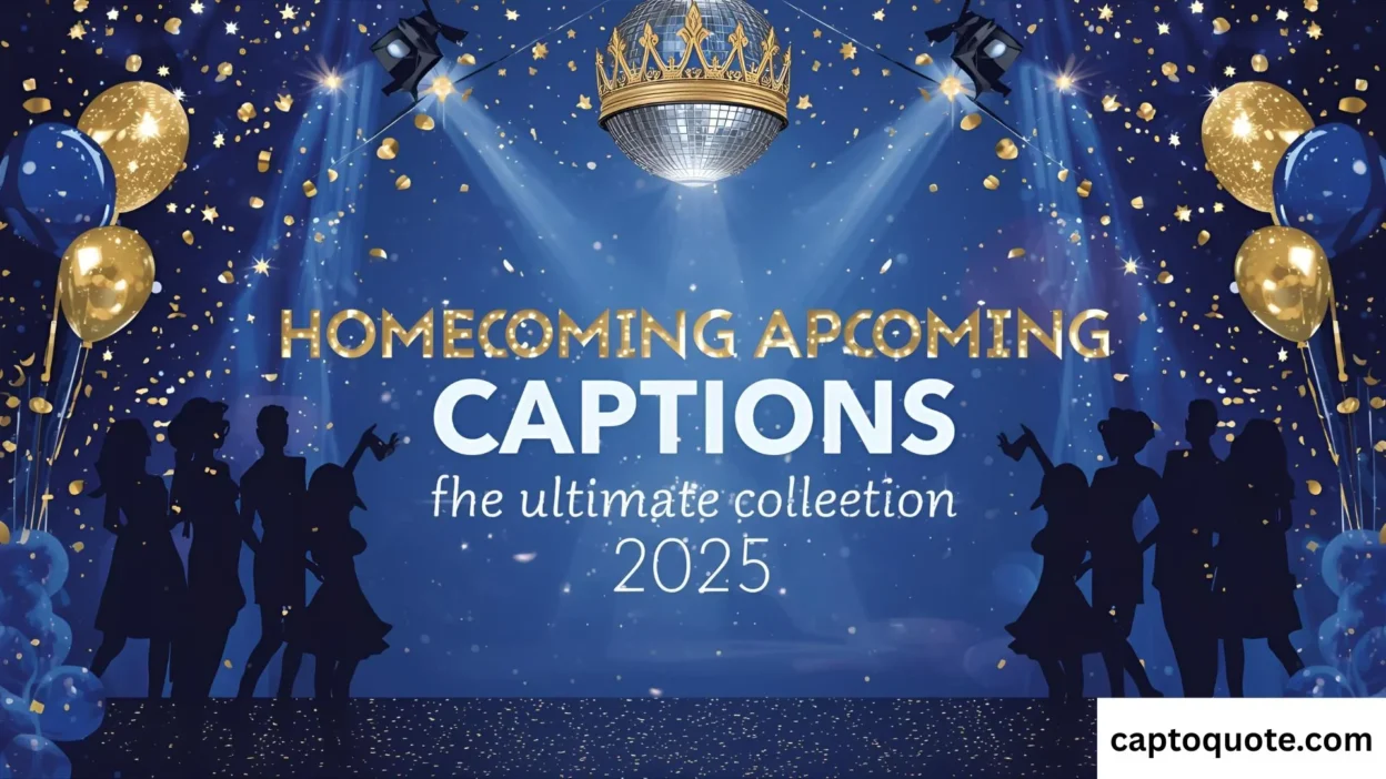 Homecoming Captions The Ultimate Collection for Instagram 2025