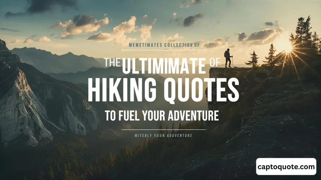 The Ultimate Collection of Hiking Quotes to Fuel Your Adventure