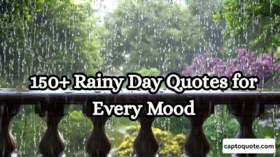 150+ Rainy Day Quotes for Every Mood