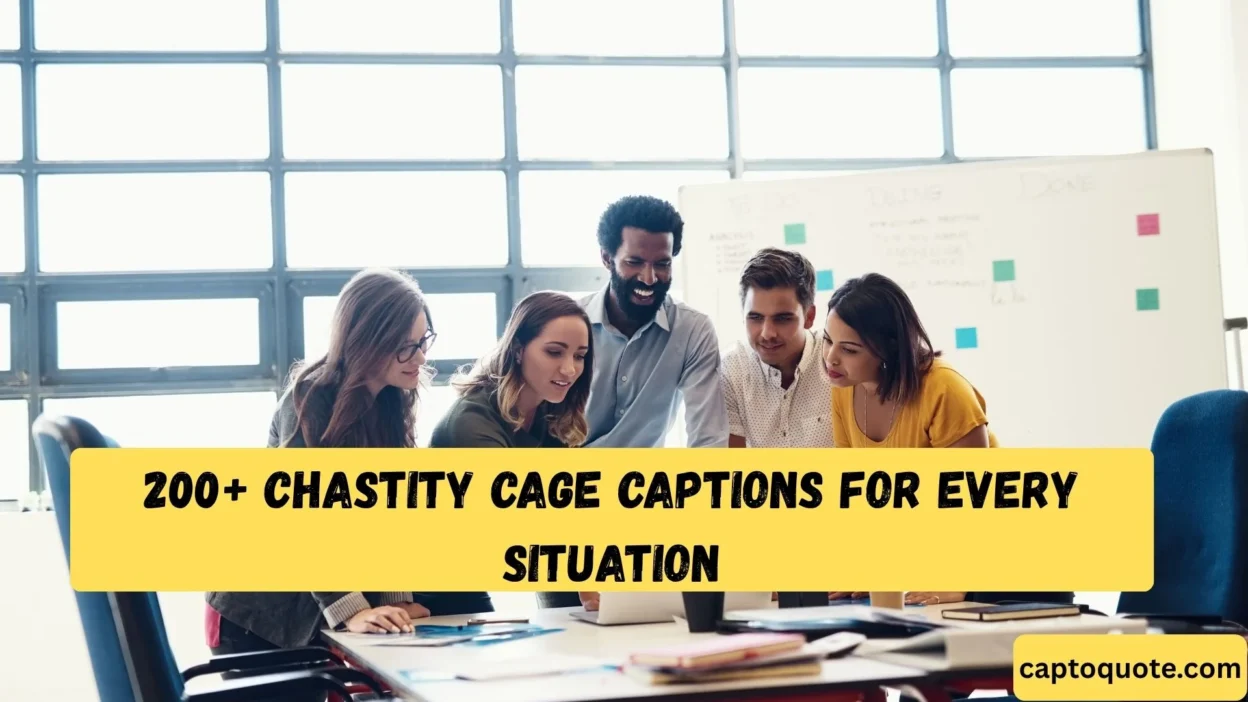 200+ Chastity Cage Captions for Every Situation