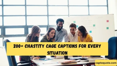 200+ Chastity Cage Captions for Every Situation