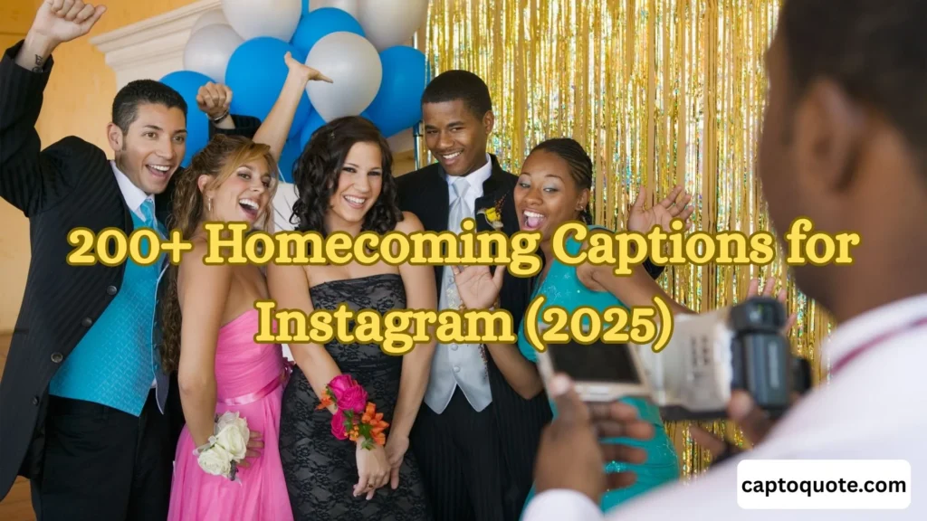 200+ Homecoming Captions for Instagram (2025)