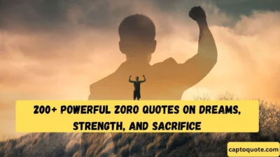 200+ Powerful Zoro Quotes on Dreams, Strength, and Sacrifice