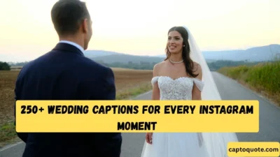 250+ Wedding Captions for Every Instagram Moment