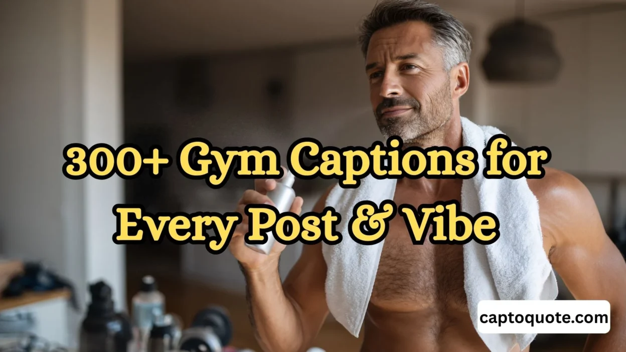 300+ Gym Captions for Every Post & Vibe