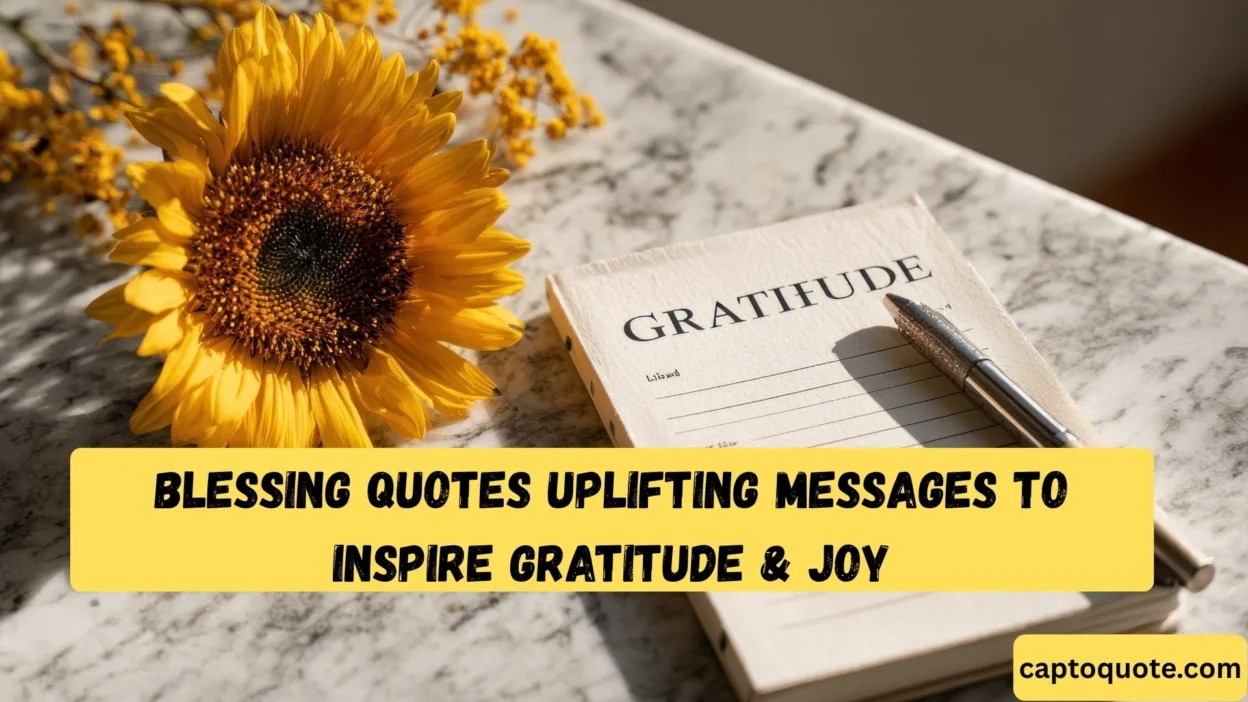 Blessing Quotes Uplifting Messages to Inspire Gratitude & Joy