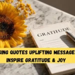 Blessing Quotes Uplifting Messages to Inspire Gratitude & Joy