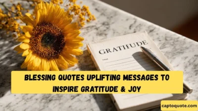 Blessing Quotes Uplifting Messages to Inspire Gratitude & Joy