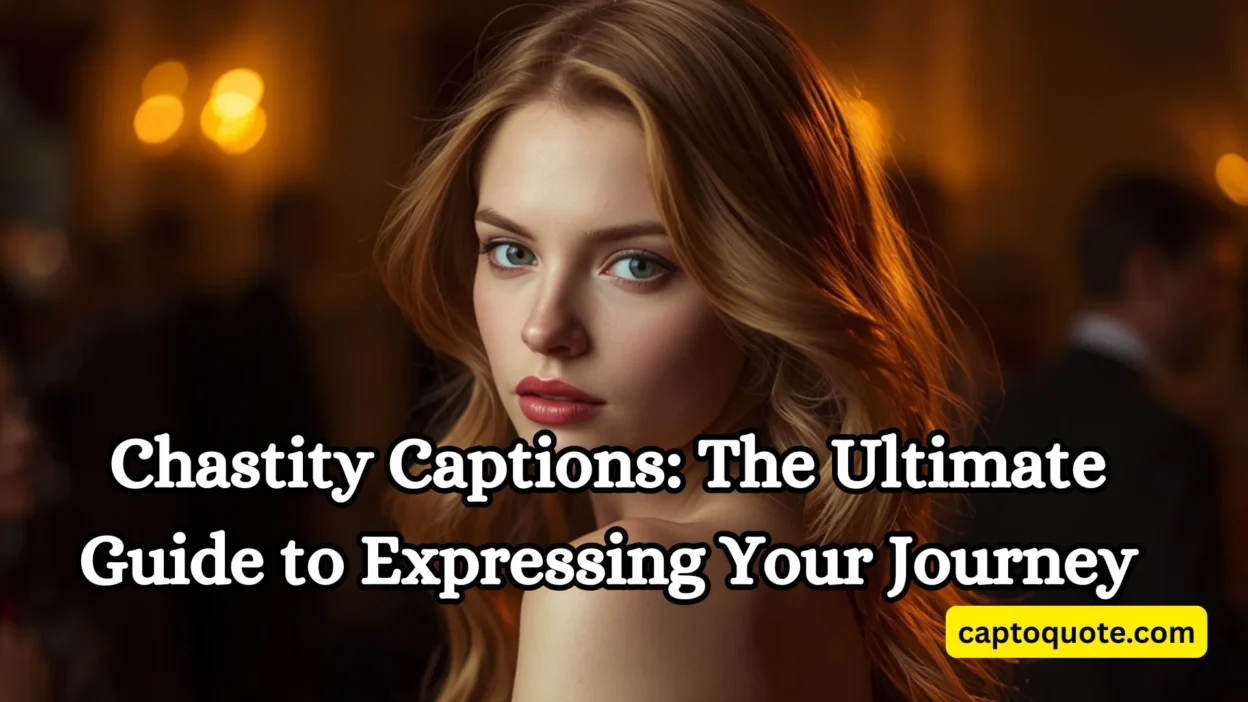 Chastity Captions The Ultimate Guide to Expressing Your Journey