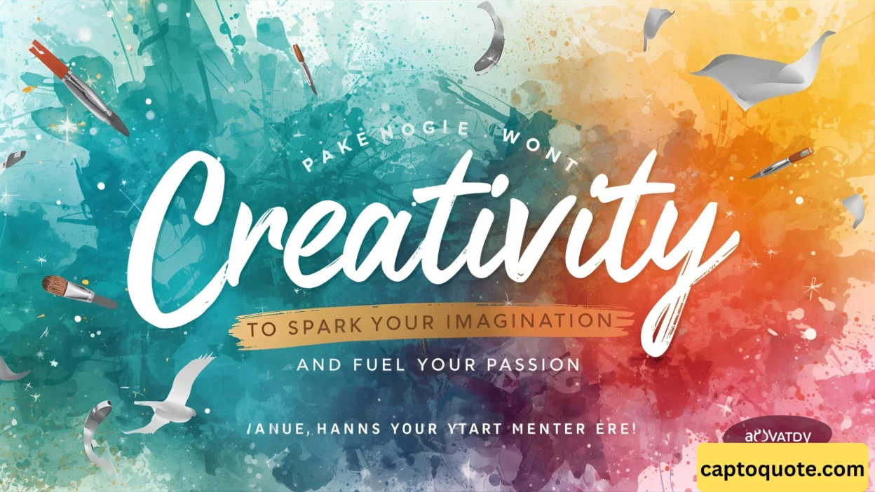 Creativity Quotes to Spark Your Imagination and Fuel Your Passion
