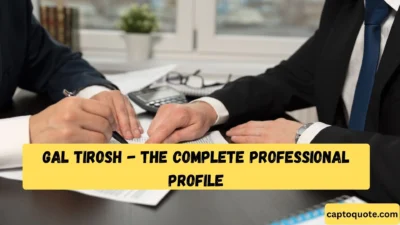 Gal Tirosh - The Complete Professional Profile