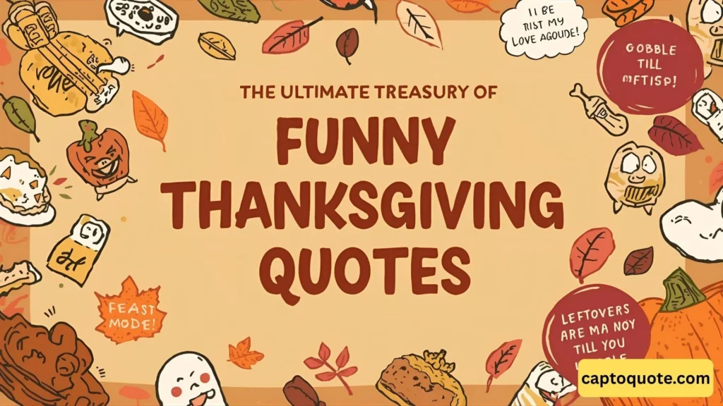 The Ultimate Treasury of Funny Thanksgiving Quotes