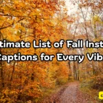 The Ultimate List of Fall Instagram Captions for Every Vibe