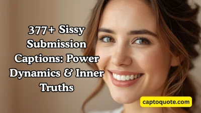 377+ Sissy Submission Captions Power Dynamics & Inner Truths